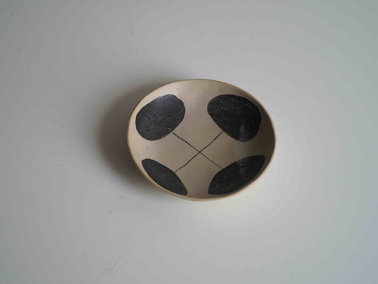 Bordje zwarte bol