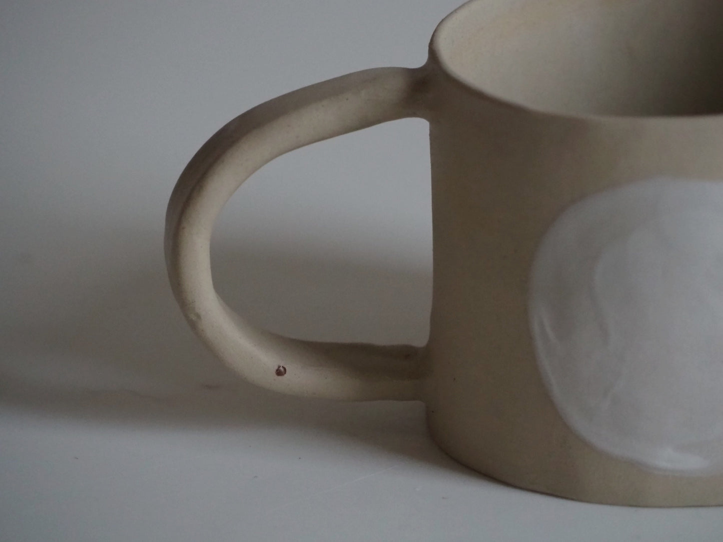 mokje met witte stip